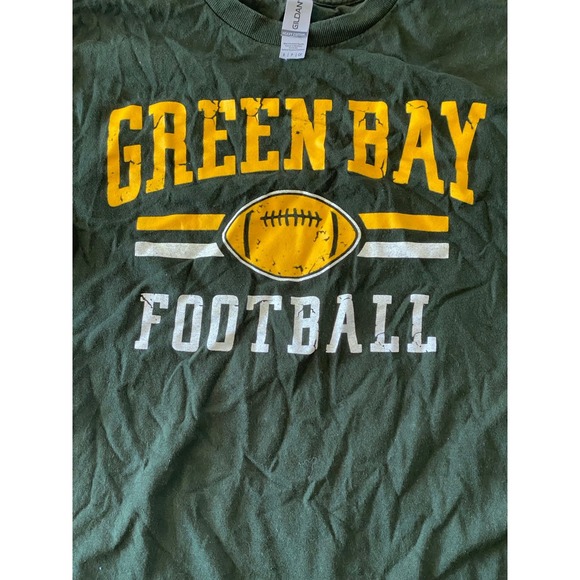 Gildan - Green Bay Football T-Shirt (S) - Sports Fan Tee - Picture 2 of 3